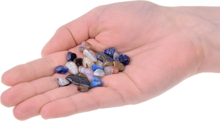 Kolorowe kryształy jako nagroda