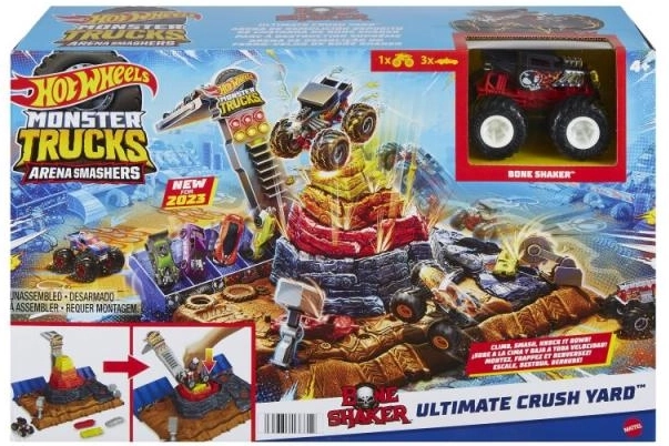 Hot Wheels Monster Trucks arena - Bone Shaker finał HNB96 TV