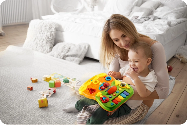 Interaktywny panel do nauki i zabawy