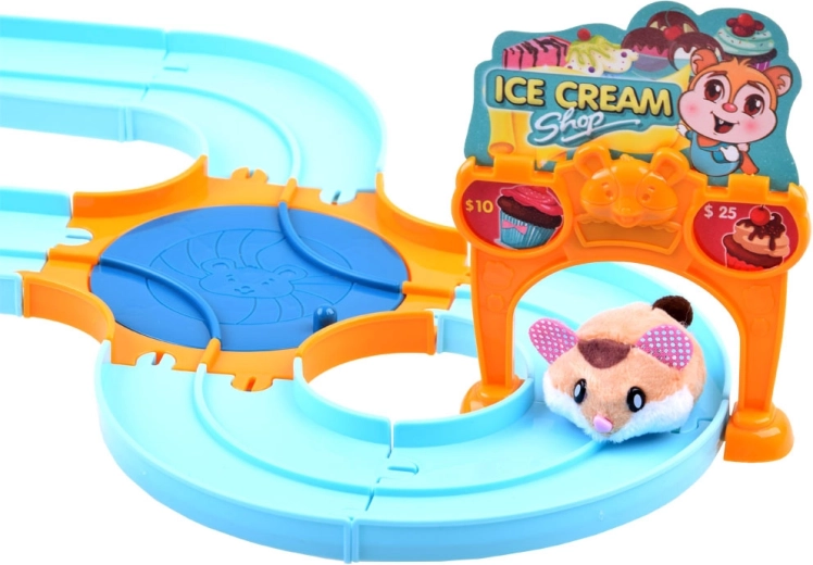 Lodowa trasa z rozjazdem