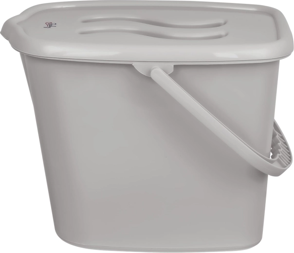 Kosz na pieluchy Maltex Classic szary
