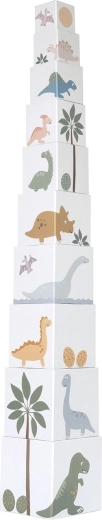 Jabadabado klocki do układania w stos dinozaury