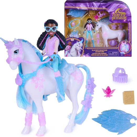 Spin Master Unicorn Academy zestaw figurek Layla i Glacier z akcesoriami