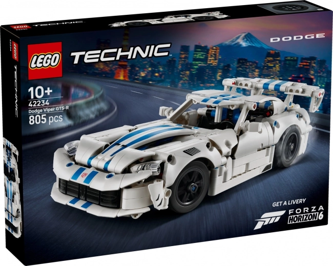 LEGO Technic sportowy samochód Dodge Viper GTS-R