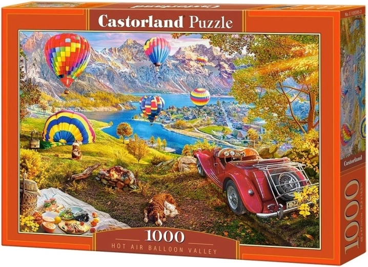 Puzzle Castorland Dolina balonów na gorące powietrze 1000 elementów