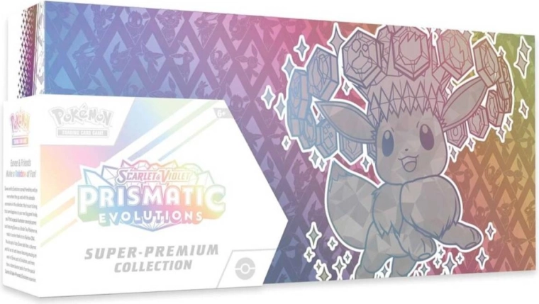 Pokémon TCG: Prismatic Evolutions – superpremiumowa kolekcja z Eevee