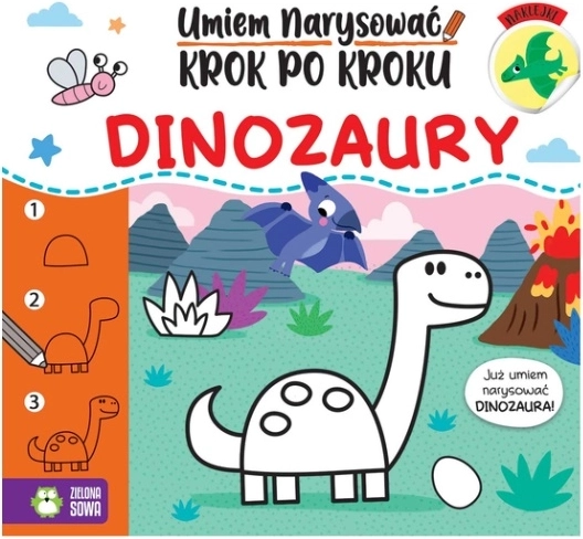 Umiem rysować krok po kroku: Dinozaury