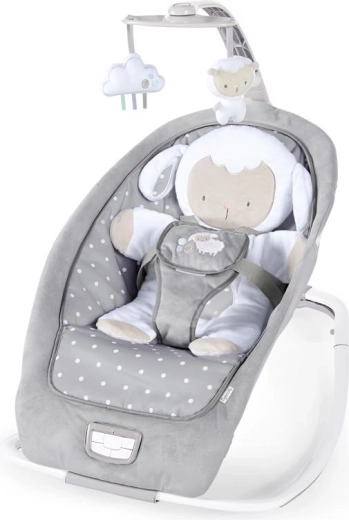 Ingenuity wibrujący bujaczek z melodiami Cuddle Lamb 0m+ do 18 kg