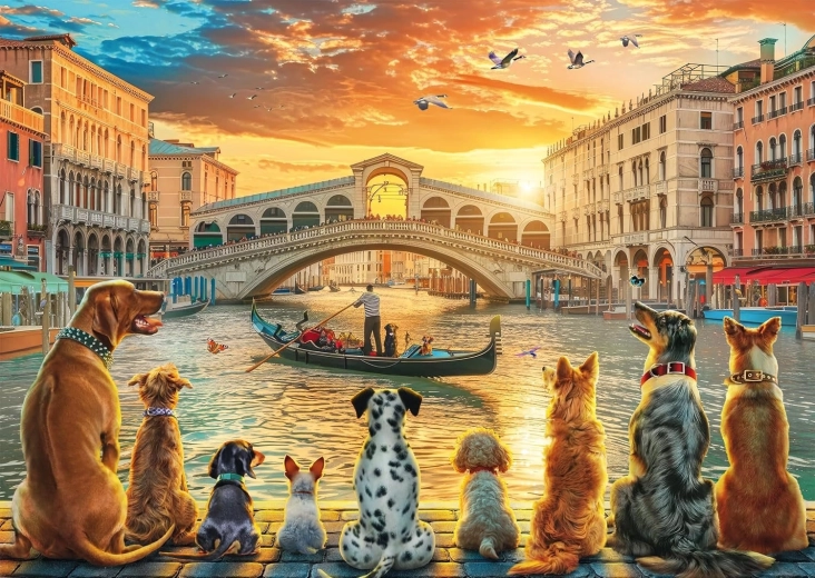Puzzle Na molo 1000 elementów SCHMIDT