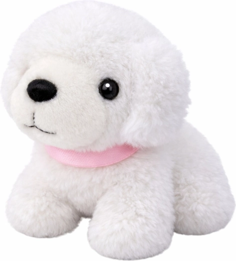 Uroczy pluszowy piesek do tulenia i nauki pielęgnacji