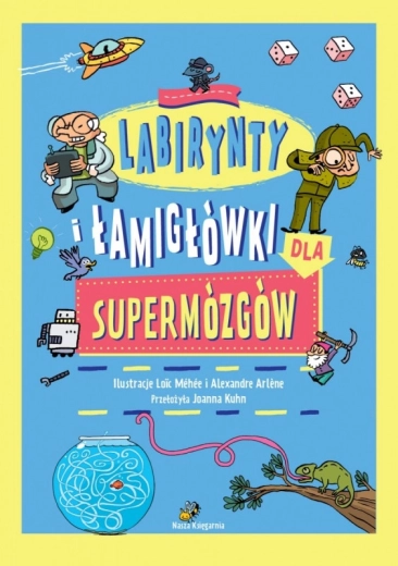 Książka Labirynty i łamigłówki dla super mózgów