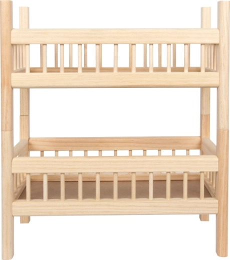 Solidne naturalne drewno i bezpieczne krawędzie