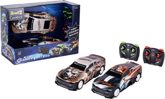 Revell RC Cars Crash Fighter – zestaw 2 zdalnie sterowanych aut do pojedynków