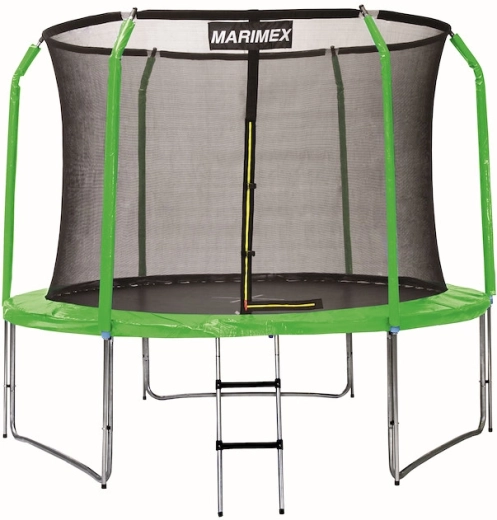 Zielony zestaw osłony sprężyn i rękawów do trampoliny 366 cm