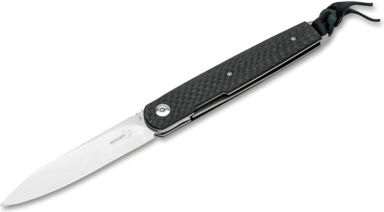 Böker Plus LRF Carbon dżentelmeński nóż składany 7,8 cm
