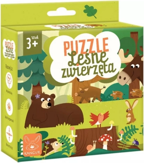 Puzzle leśne zwierzęta
