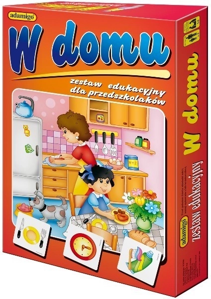 Edukacyjna gra dla dzieci W domu