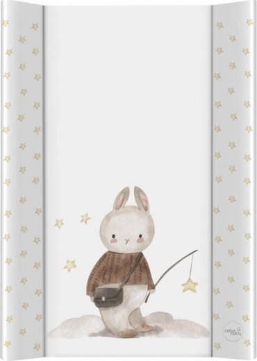 Ceba Baby podkład do przewijania na łóżeczko ze sztywną płytą Basic Dreamer 50 × 70 cm