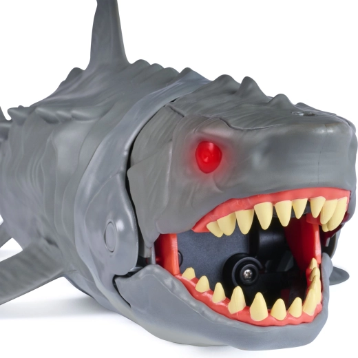 Interaktywny Megalodon reagujący na ruch