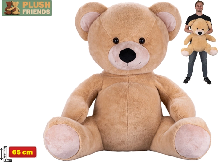 Pluszowy miś Plush Friends 65 cm beżowy
