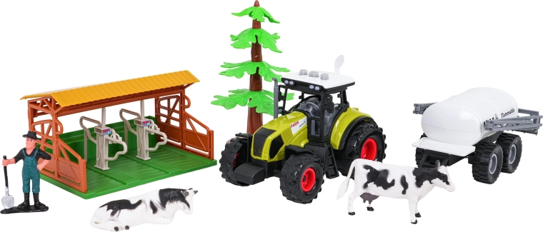 Interaktywny traktor ze światłami i dźwiękami