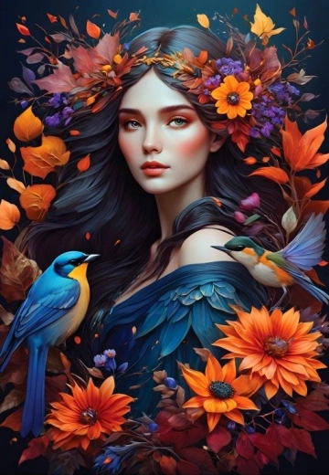 Puzzle Meliae 1000 elementów Bluebird