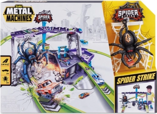 Tor samochodowy ZURU Metal Machines: Atak Pająka