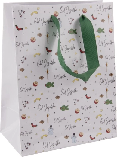 Papierowa torba prezentowa od Mikołaja 18 × 10 × 23 cm