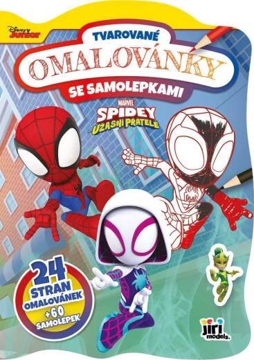 Omalowanka wycinana Spidey