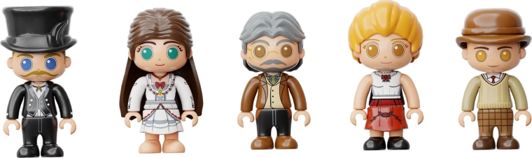 Minifigurki do scenek z przedstawienia