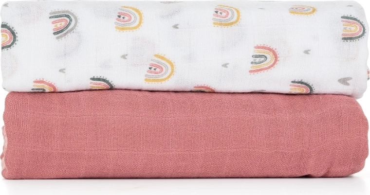 Praktyczny zestaw 2 szt. w delikatnych wzorach