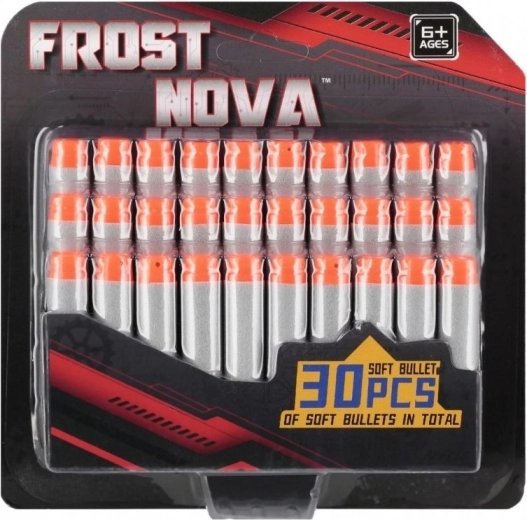 Frost Nova piankowe naboje do dziecięcych pistoletów, 30 szt.