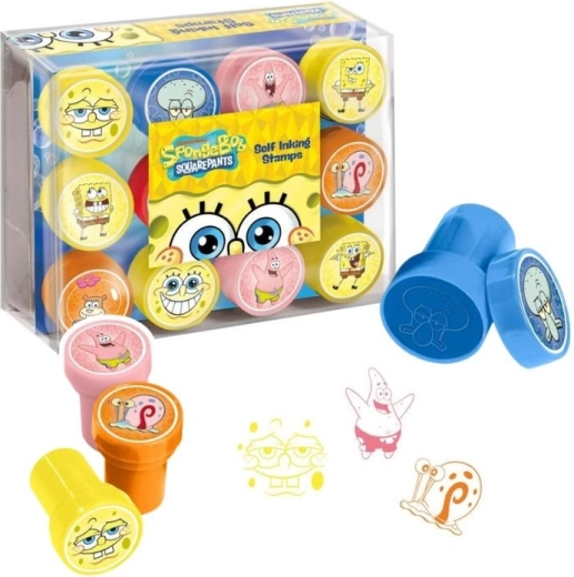SpongeBob stempelki 12 szt.