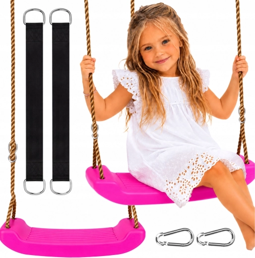 Huśtawka dziecięca Swing-y różowa – 1 sztuka