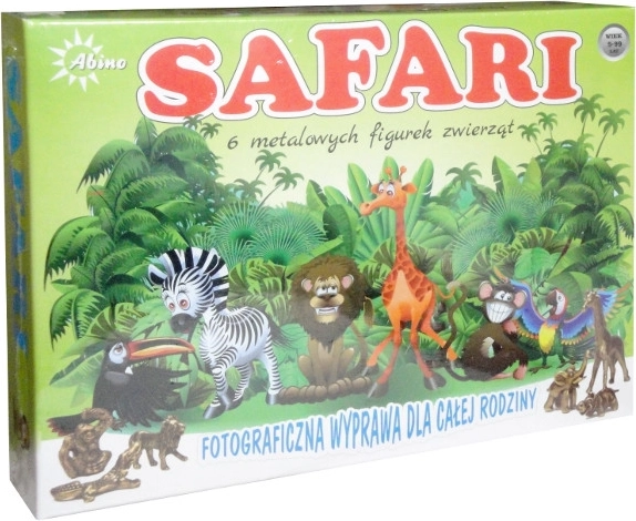Safari – rodzinna gra towarzyska o fotografowaniu dzikich zwierząt