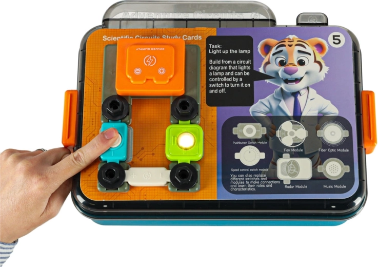 Zbuduj prawdziwe obwody elektryczne łatwo i bezpiecznie