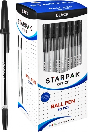 Długopis kulkowy czarny 0,7 mm