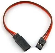 Przedłużacz do serwa 15 cm JR (płaski) - 1 sztuka