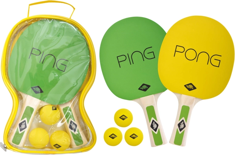 Schildkröt zestaw do tenisa stołowego Ping Pong z etui