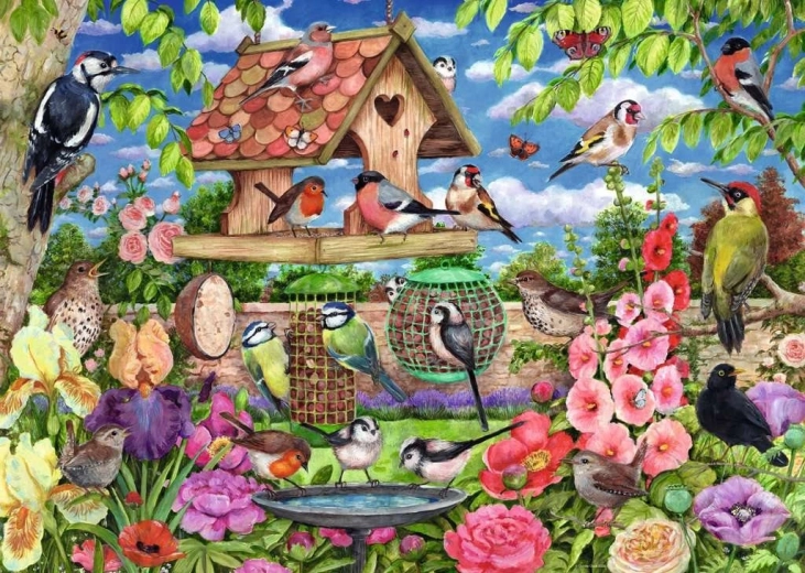 Puzzle Ravensburger Ptasi stół 1000 elementów
