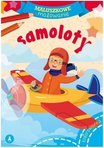 Maluszkowe kolorowanie: Samoloty