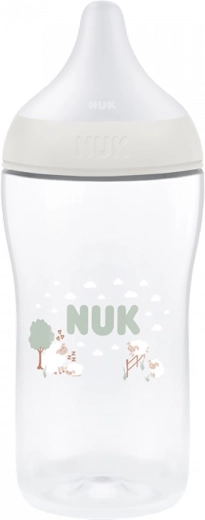 NUK Perfect Match butelka dla niemowląt z kontrolą temperatury Sheep 260 ml