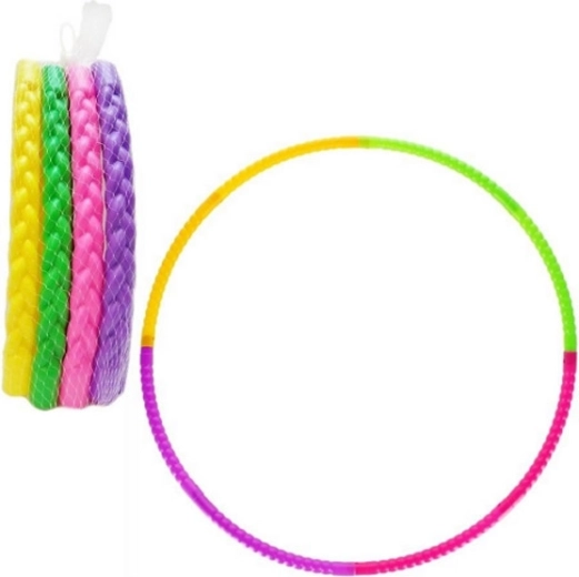 Składane hula hop 74 cm – zestaw 4 kolorów