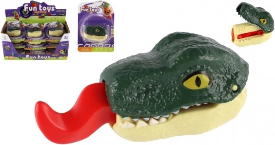 Zabawka głowa dinozaura 9 cm