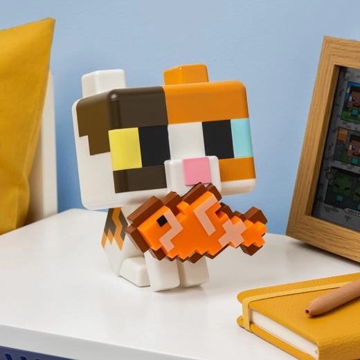 Lampka Minecraft GloBuddies – kot