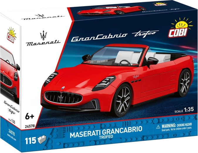 Cobi Maserati GranCabrio Trofeo klocki konstrukcyjne 1:35 (115 elementów)