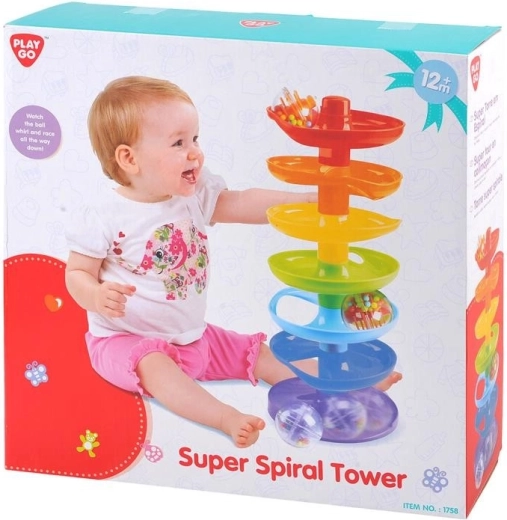 Playgo super spiralna wieża dla dzieci