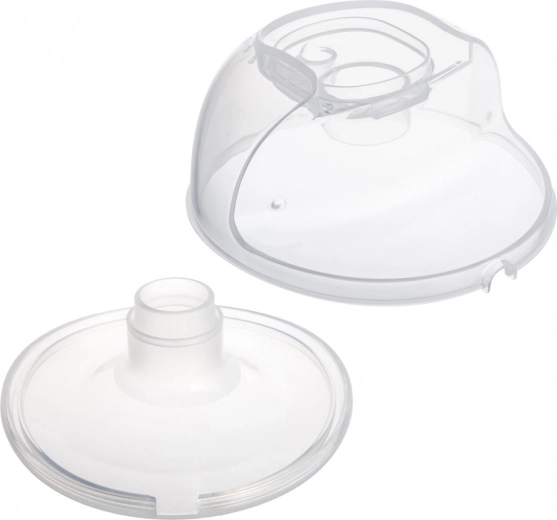 Canpol babies zapasowy silikonowy lejek 24 mm i pojemnik na mleko do laktatora SmartSense