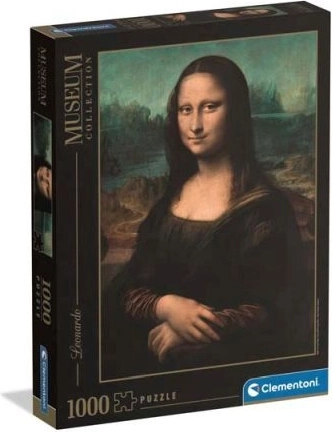 Puzzle Clementoni 1000 elementów Museum Leonardo Gioconda