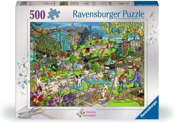 Puzzle Ravensburger Nadmorski ogródek 500 elementów